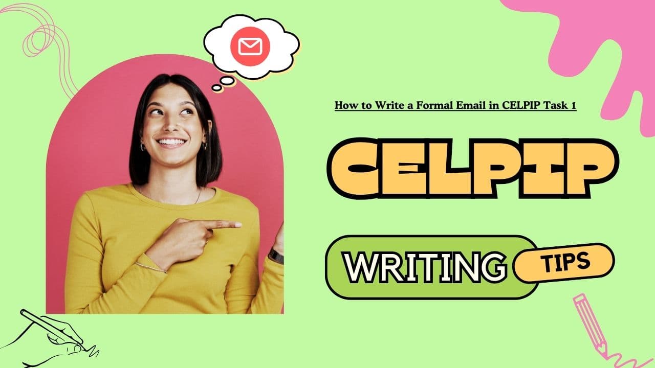 How to Write a Formal Email in CELPIP Task 1 - Featured Image