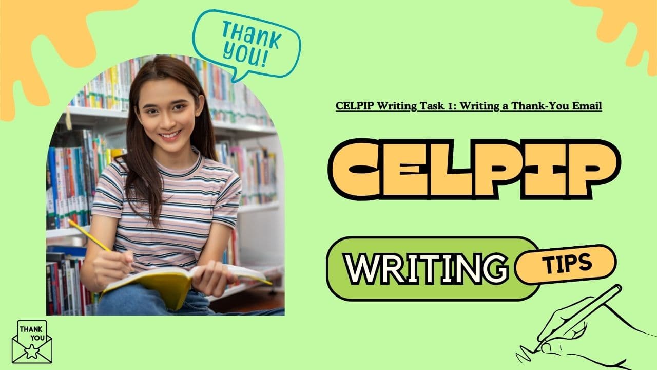 CELPIP Writing Task 1: Writing a Thank-You Email - Featured Image